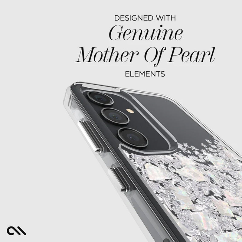 Case-Mate Karat - Samsung Galaxy S24 Hülle mit Perlmutt-Dekor (A Touch of Pearl)