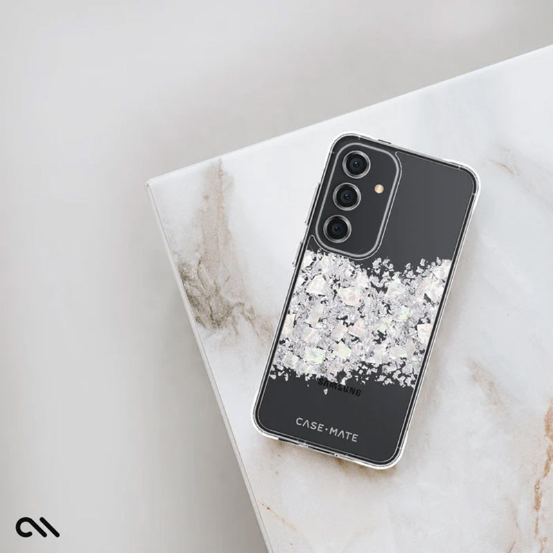 Case-Mate Karat - Samsung Galaxy S24 Hülle mit Perlmutt-Dekor (A Touch of Pearl)