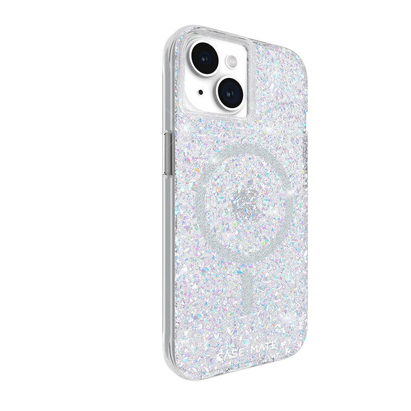 Case-Mate Twinkle MagSafe - Hülle für iPhone 15 / iPhone 14 / iPhone 13 (Disco)