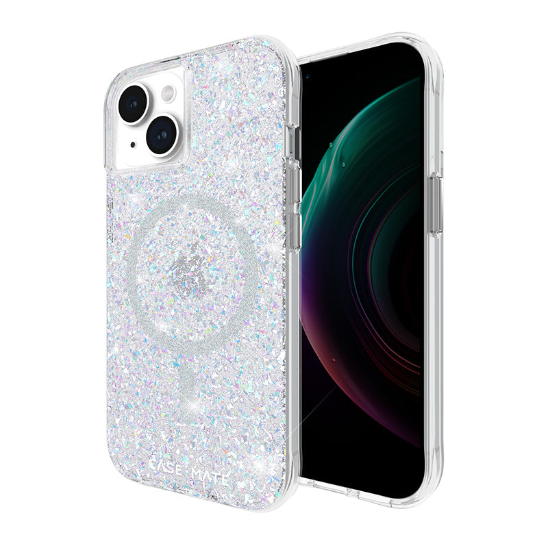Case-Mate Twinkle MagSafe - Hülle für iPhone 15 / iPhone 14 / iPhone 13 (Disco)