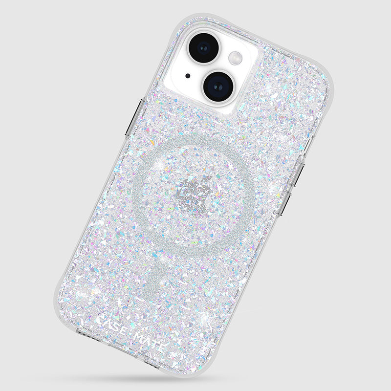 Case-Mate Twinkle MagSafe - Hülle für iPhone 15 / iPhone 14 / iPhone 13 (Disco)