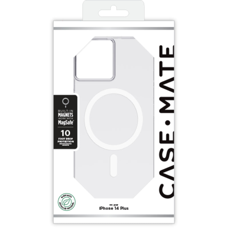 Case-Mate Togh Clear MagSafe - Hülle für iPhone 14 Plus (Klar)