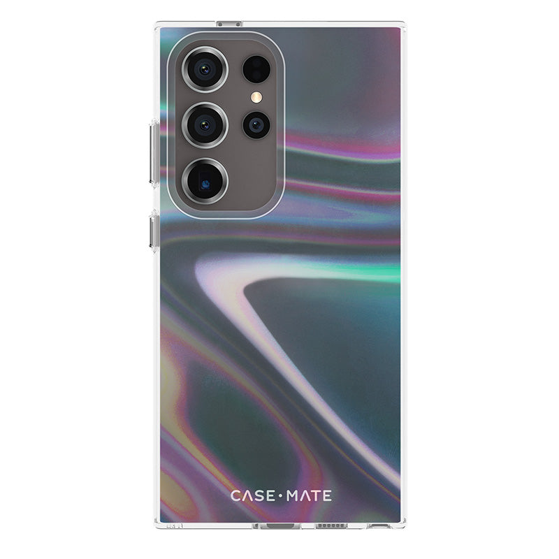 Case-Mate Soap Bubble - Hülle für Samsung Galaxy S24 Ultra (Irisierend)