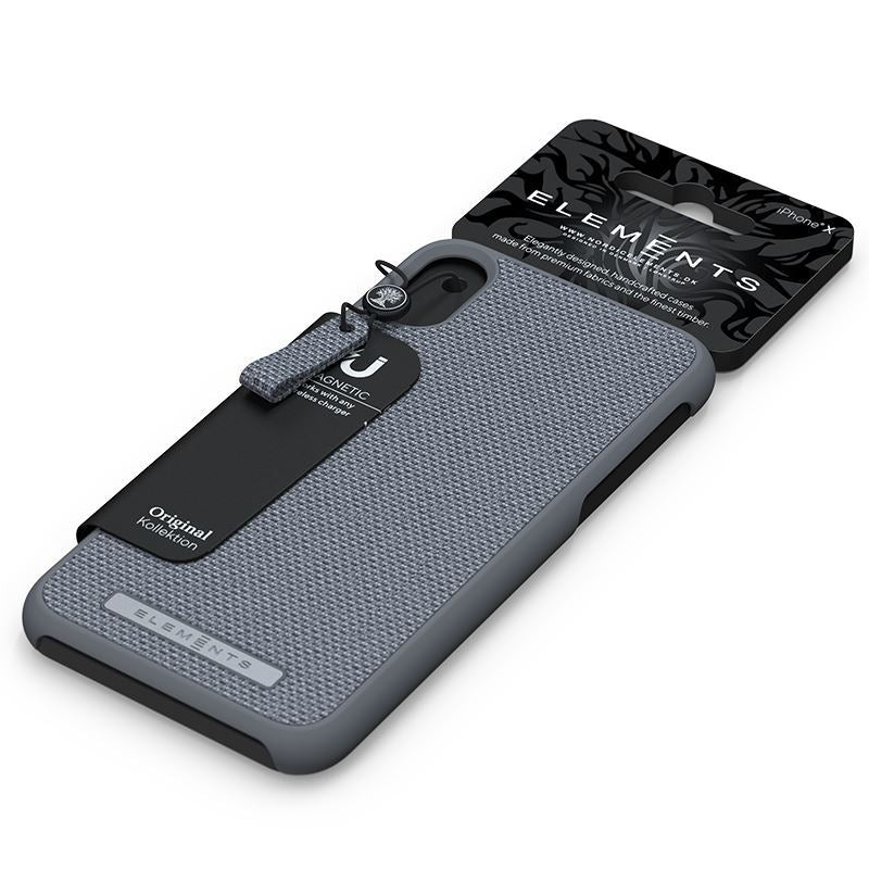 Nordic Elements Original Idun - hoesje voor iPhone Xs Max (middengrijs)