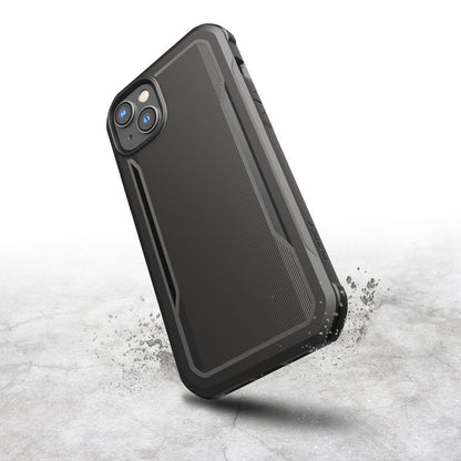 X-Doria Raptic For Built MagSafe - Hülle für iPhone 14 Plus (Falltest aus 6 m Höhe) (Schwarz)