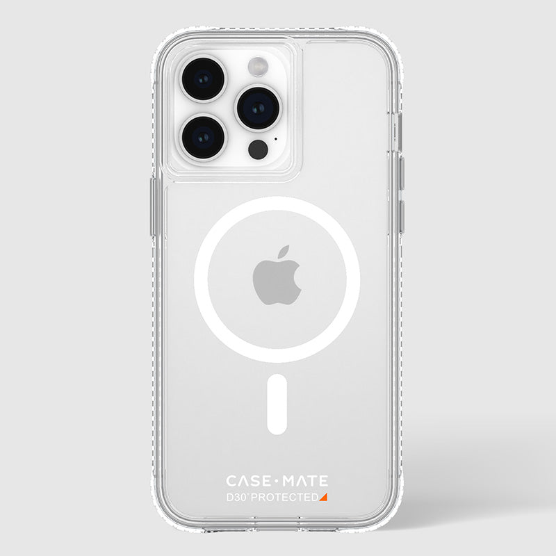 Case-Mate Ultra Tough plus D3O MagSafe - iPhone 15 Pro Max Hülle (Klar)