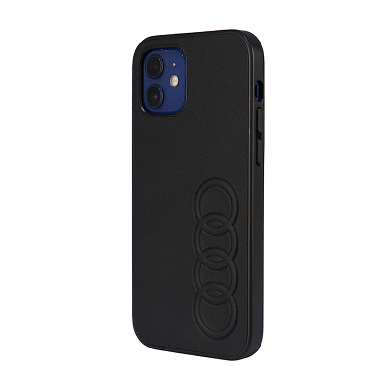 Audi Kunstleder - Hülle für iPhone 11 Pro (Schwarz)