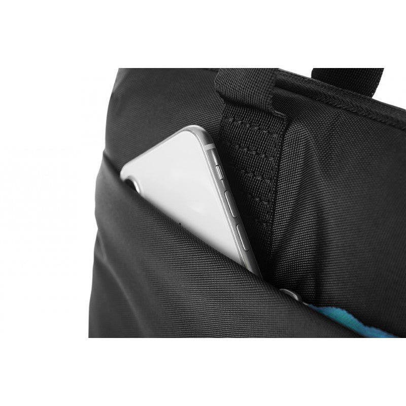 Tucano Smilza Super Slim Bag – Tasche für Tasche für MacBook Air 15 Zoll / Air / Pro 13 Zoll / Notebook 13 Zoll / 14 (Schwarz)
