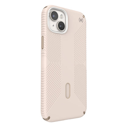 Speck Presidio2 Grip ClickLock &amp; Magsafe – Hülle für iPhone 15 Plus / iPhone 14 Plus (Bleached Bone / Heirloom Gold / Hazel Brown)