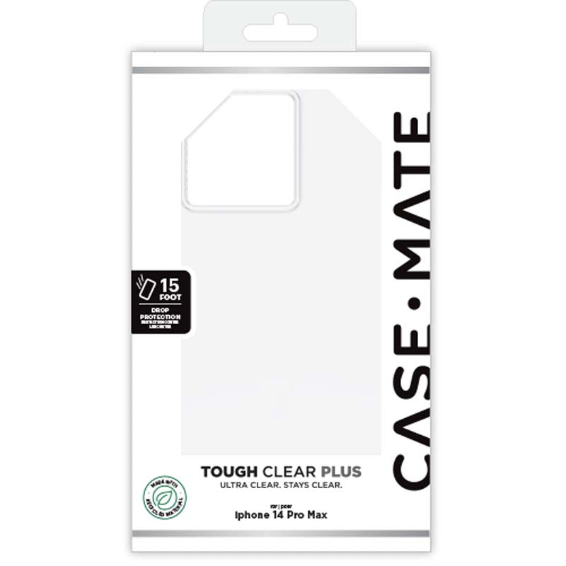 Case-Mate Tough Clear - Hülle für iPhone 14 Pro Max (Klar)