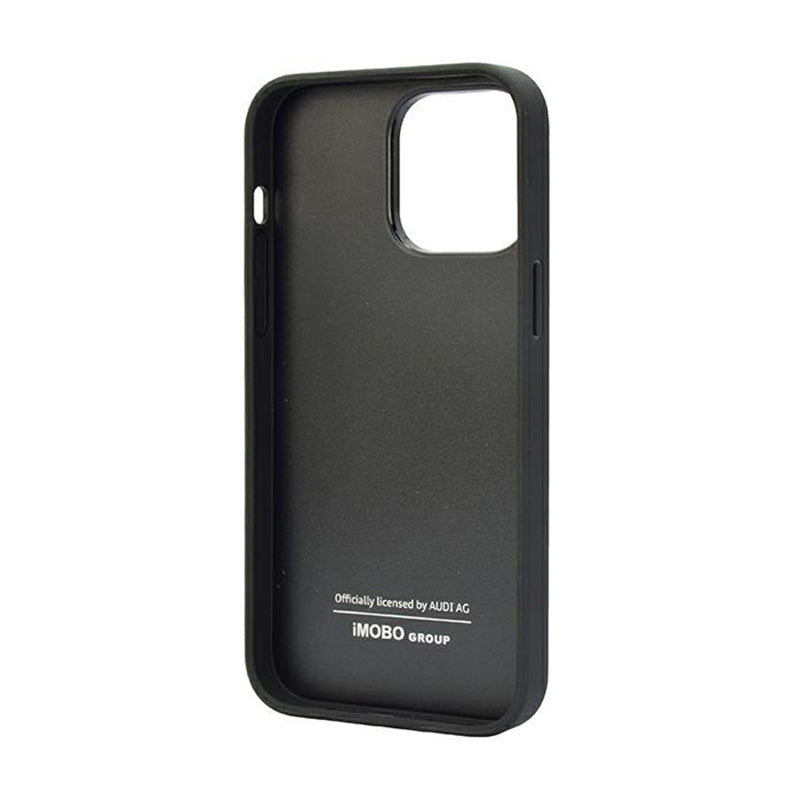 Audi Genuine Leather - Case for iPhone 14 Pro Max (Black)