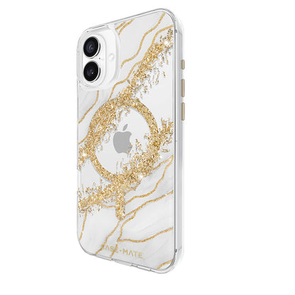 Case-Mate Karat MagSafe - Hülle für iPhone 16 Plus (Granit)
