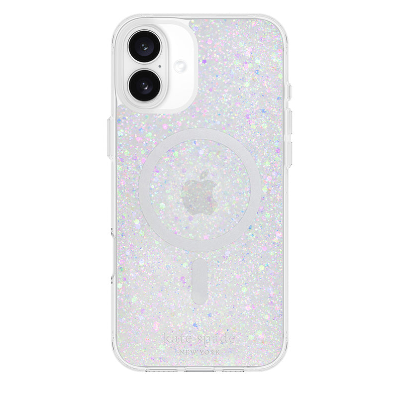 Kate Spade New York Protective MagSafe - Hoesje voor iPhone 16 Plus (Dikke Glitter)