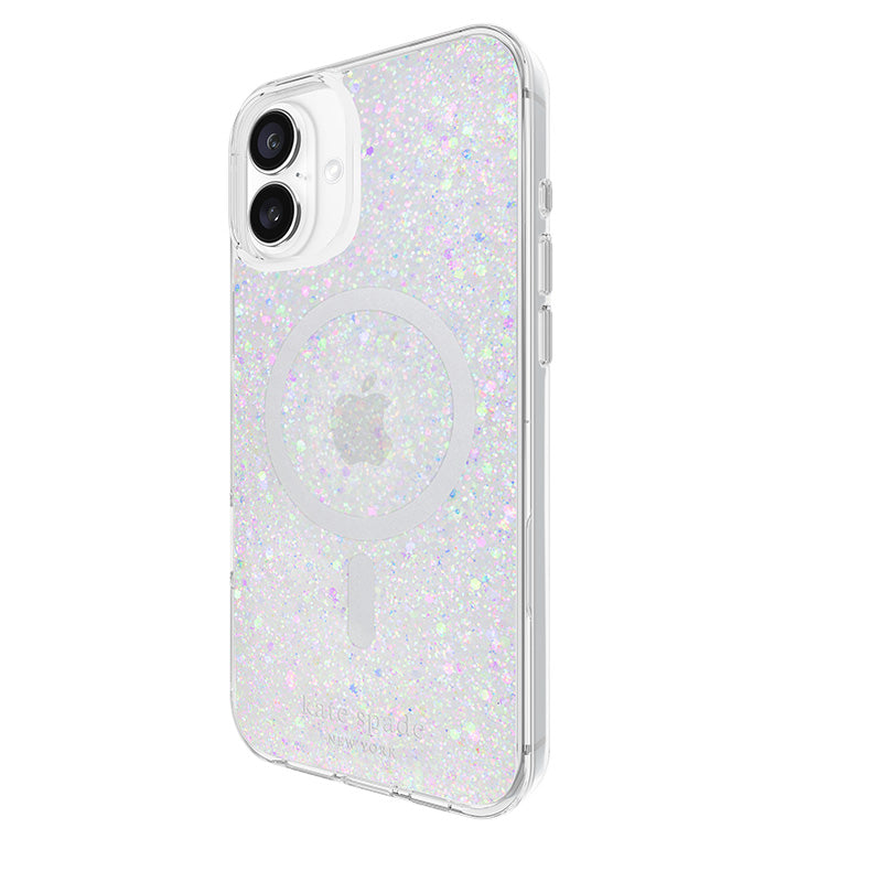 Kate Spade New York Protective MagSafe - Hoesje voor iPhone 16 Plus (Dikke Glitter)