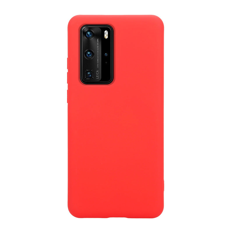 Crong Color Cover - Flexible Case for Huawei P40 Pro (Red)