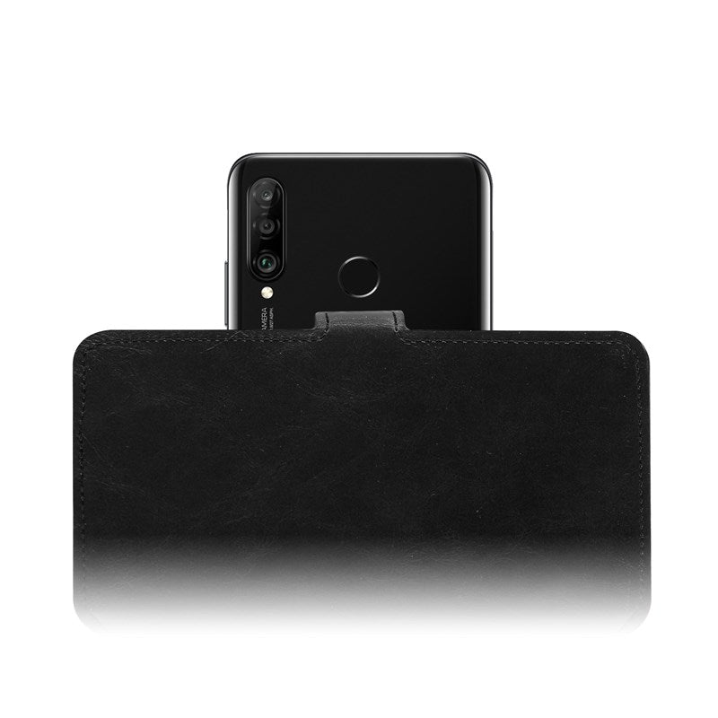 PURO Universal Wallet 360 ° - Universal swivel pouch with card slots, size XL (black)