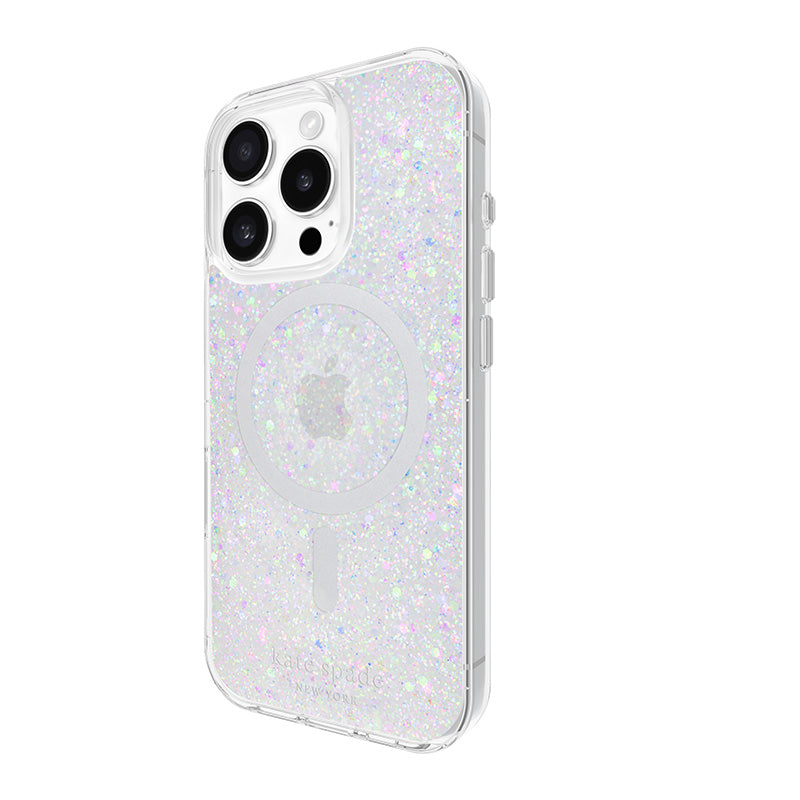 Kate Spade New York Protective MagSafe - Hoesje voor iPhone 16 Pro (Dikke Glitter)