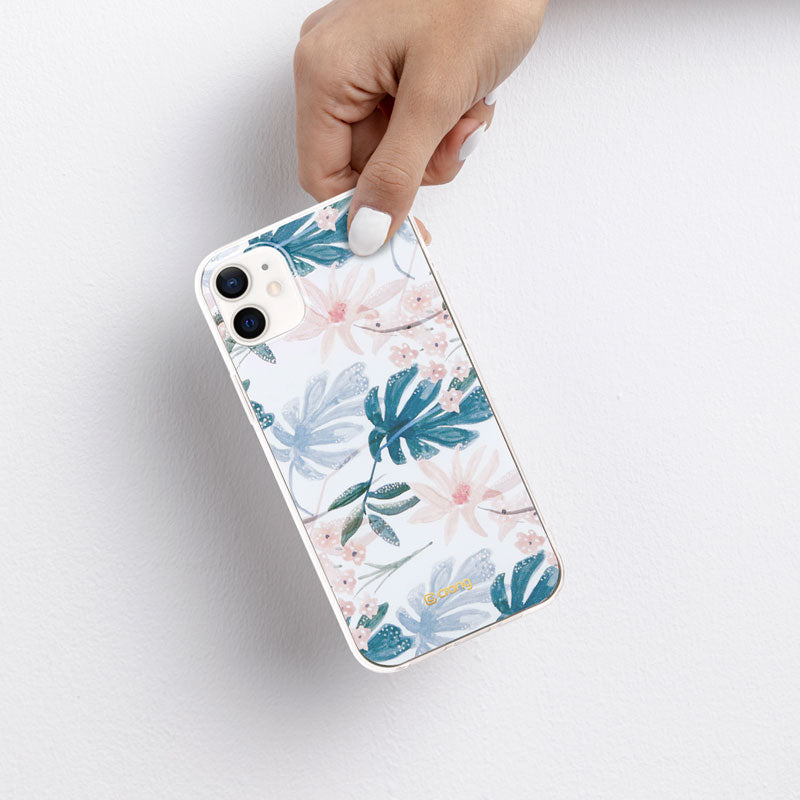 Crong Flower Case - Case for iPhone 12 Mini (pattern 01)