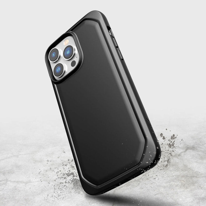 X-Doria Raptic Slim - Biologisch afbreekbaar hoesje voor iPhone 14 Pro Max (zwart)