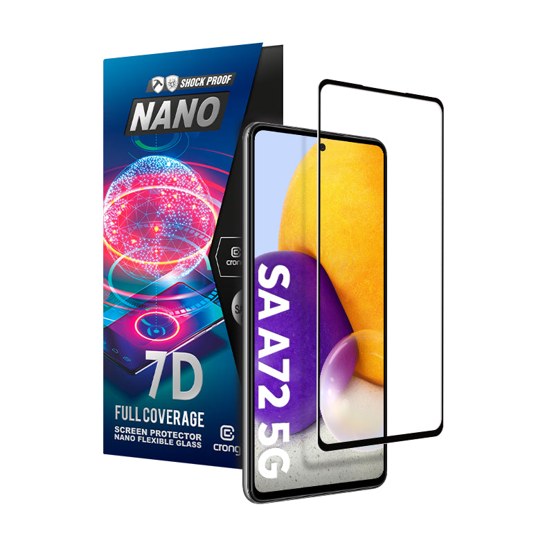 Crong 7D Nano Flexible Glass – Hybrid-Displayschutz mit vollständiger Abdeckung 9H Samsung Galaxy A33 5G