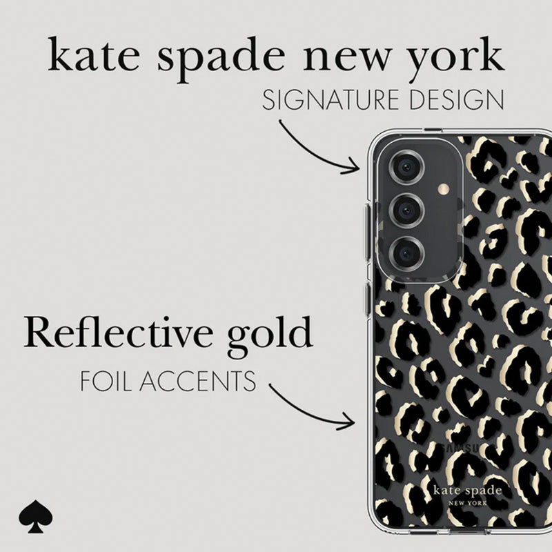 Kate Spade New York beschermhoes - Samsung Galaxy S24 hoesje (stadsluipaard)