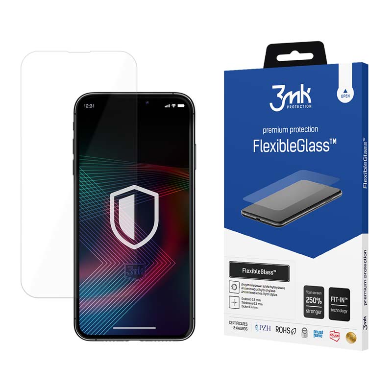 3mk FlexibleGlass – Hybridglas für iPhone 14 / iPhone 14 Pro