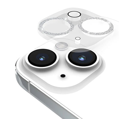 Case-Mate Sparkle Lens Protector – Schutzglas für iPhone 15 / iPhone 15 Plus Kamera (Twinkle)