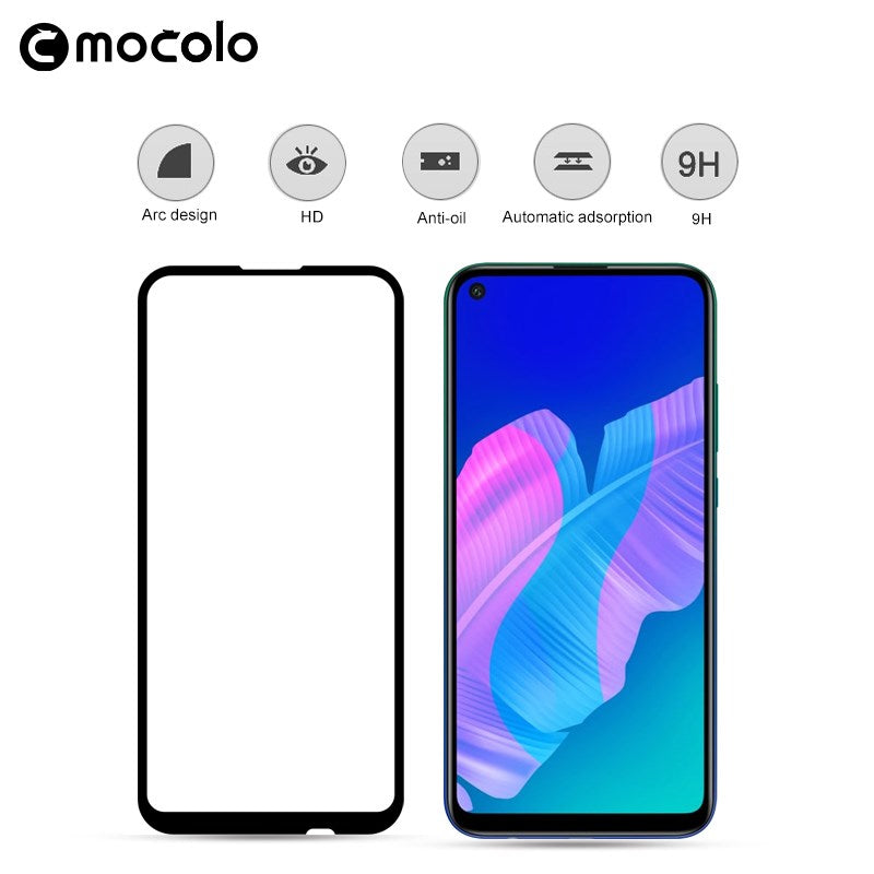 Mocolo 2.5D volledig lijmbeschermglas voor Huawei P40 Lite E