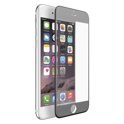 X-Doria ARC Guard – 9H-Displayschutz aus gehärtetem Glas für iPhone 7 Plus (schwarzer Rand)