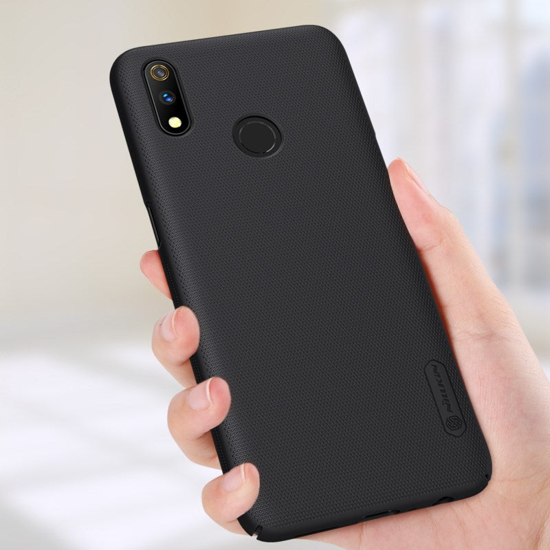 Nillkin Super Frosted Shield - Case for Realme 3 Pro (Realme X Lite) (Black)