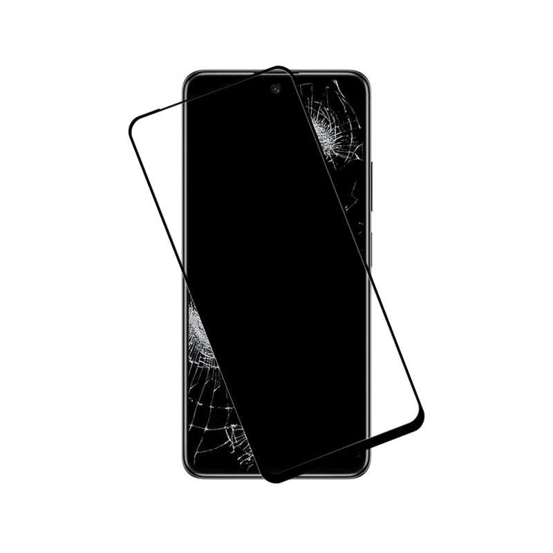 Crong 7D Nano Flexible Glass  Full Coverage Hybrid Screen Protector 9H POCO M4 Pro 5G