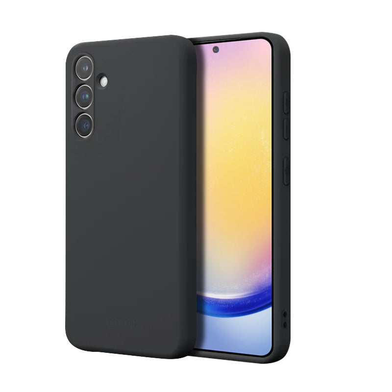 Crong Color Cover - Hoesje voor Samsung Galaxy A25 5G (zwart)