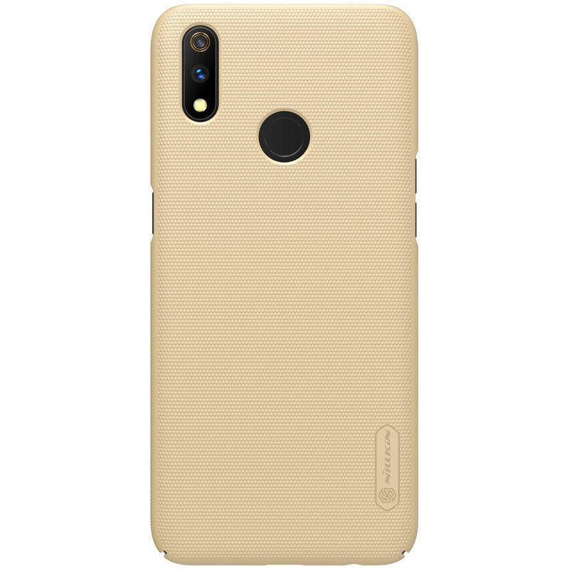 Nillkin Super Frosted Shield - Case for Realme 3 Pro (Realme X Lite) (Golden)