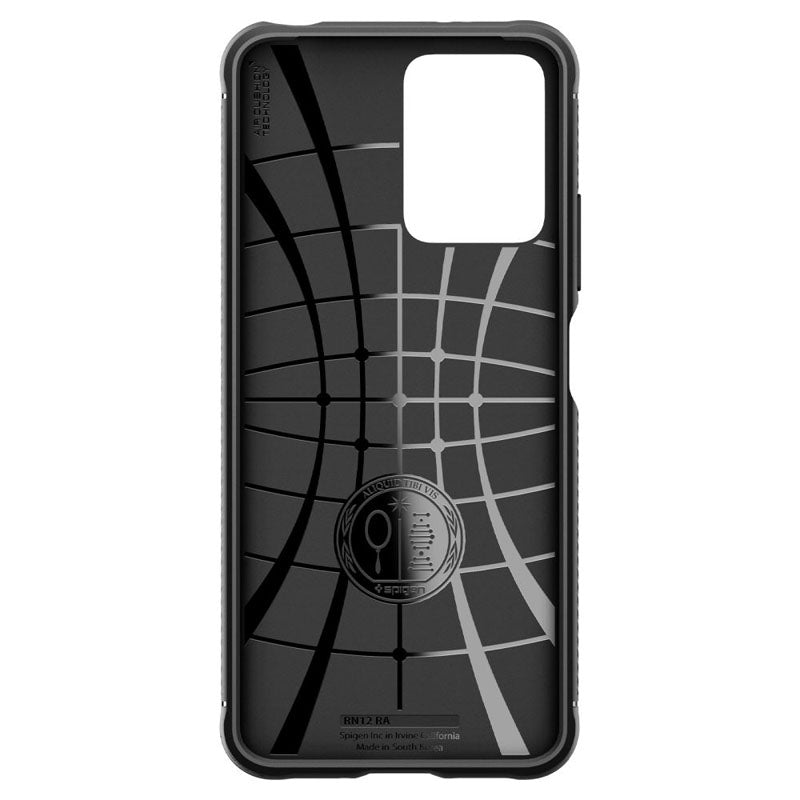 Spigen Rugged Armor - Hülle für Xiaomi Redmi Note 12 5G/POCO X5 5G (Schwarz)