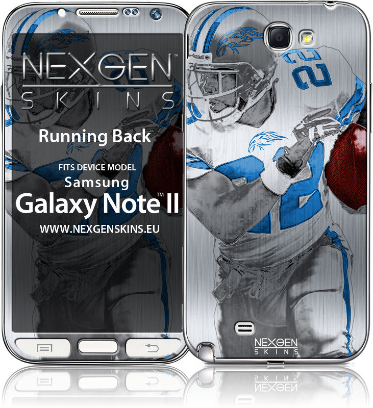 Nexgen Skins with 3D effect for Samsung Galaxy Note 2 (Running Back 3D)