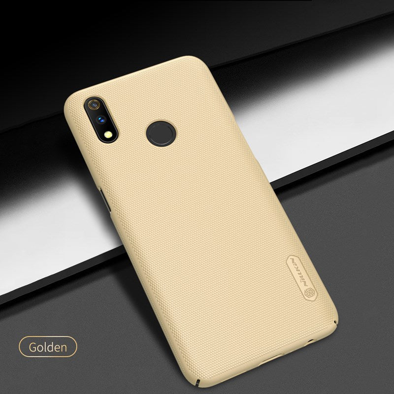 Nillkin Super Frosted Shield - Case for Realme 3 Pro (Realme X Lite) (Golden)