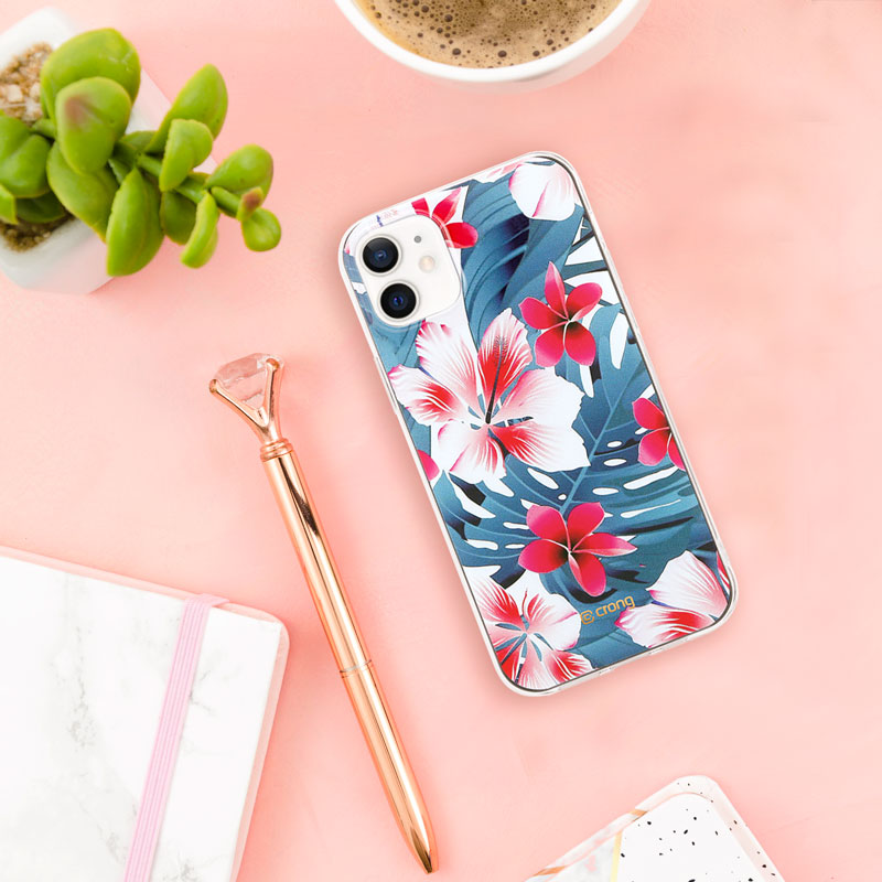 Crong Flower Case - Case for iPhone 12 Mini (pattern 03)