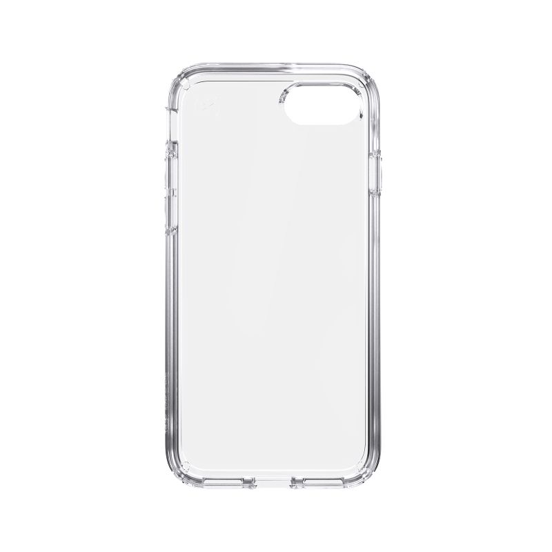 Speck Presidio Perfect Clear - Case iPhone SE (2022 / 2020 / 8 / 7 with MICROBAN (Clear/Clear)