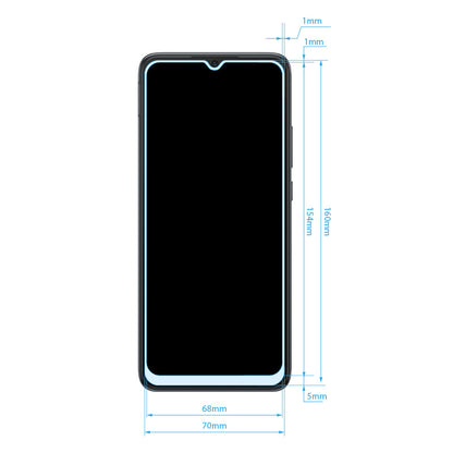 Crong 7D Nano Flexible Glass – Hybrid-Displayschutz mit vollständiger Abdeckung 9H Samsung Galaxy M13