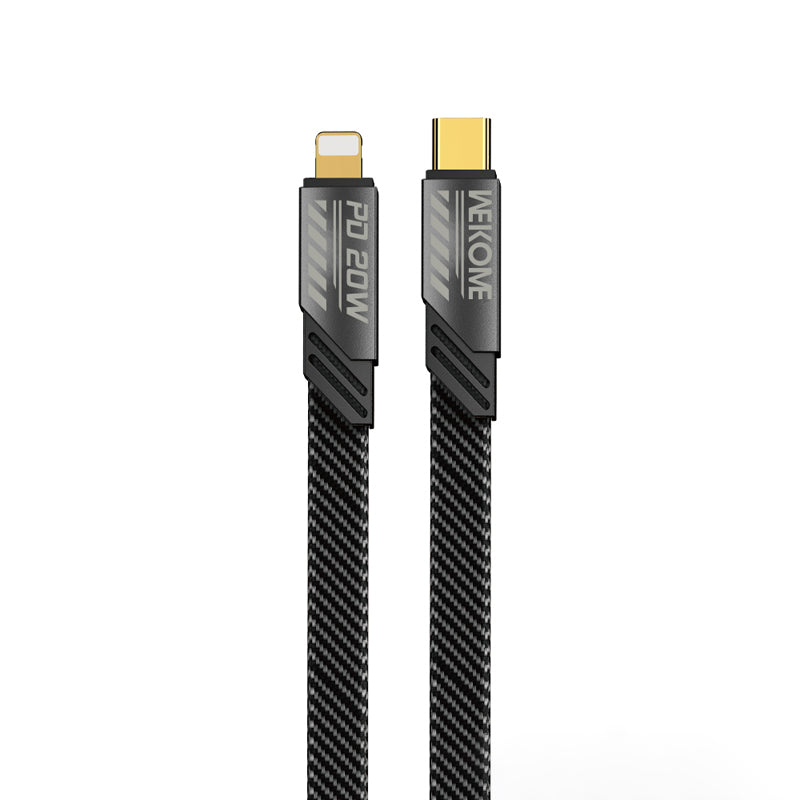 WEKOME WDC-191 Mecha Series - USB-C to Lightning PD 20W Connection Cable 1 m (Tarnish)