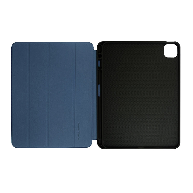 Crong FlexFolio - Case for iPad Pro 11" (2022-2021) / iPad Air 10.9" (5-4 gen.) with Apple Pencil holder (Blue)