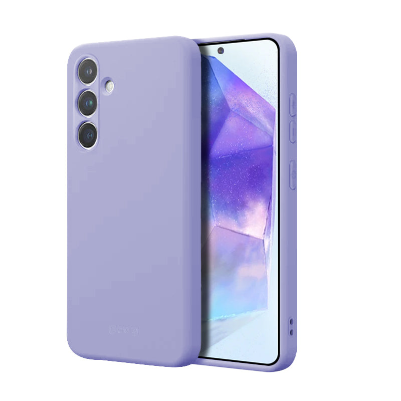 Crong Color Cover - Hoesje voor Samsung Galaxy A55 5G (Lavendel)