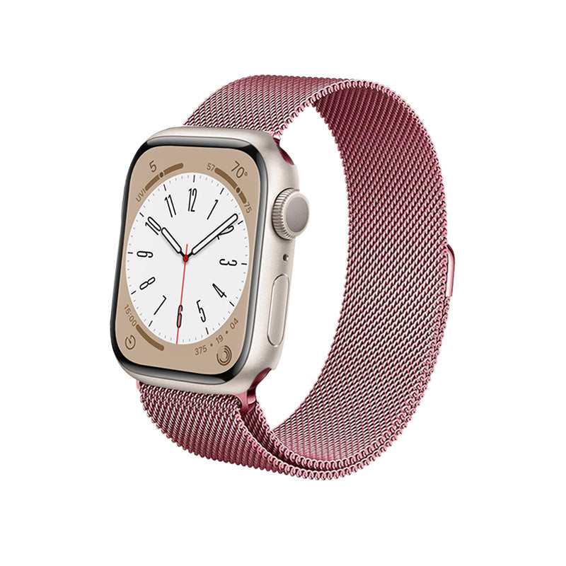 Crong Milano staal voor Apple Watch 38/40/41 mm (roségoud)