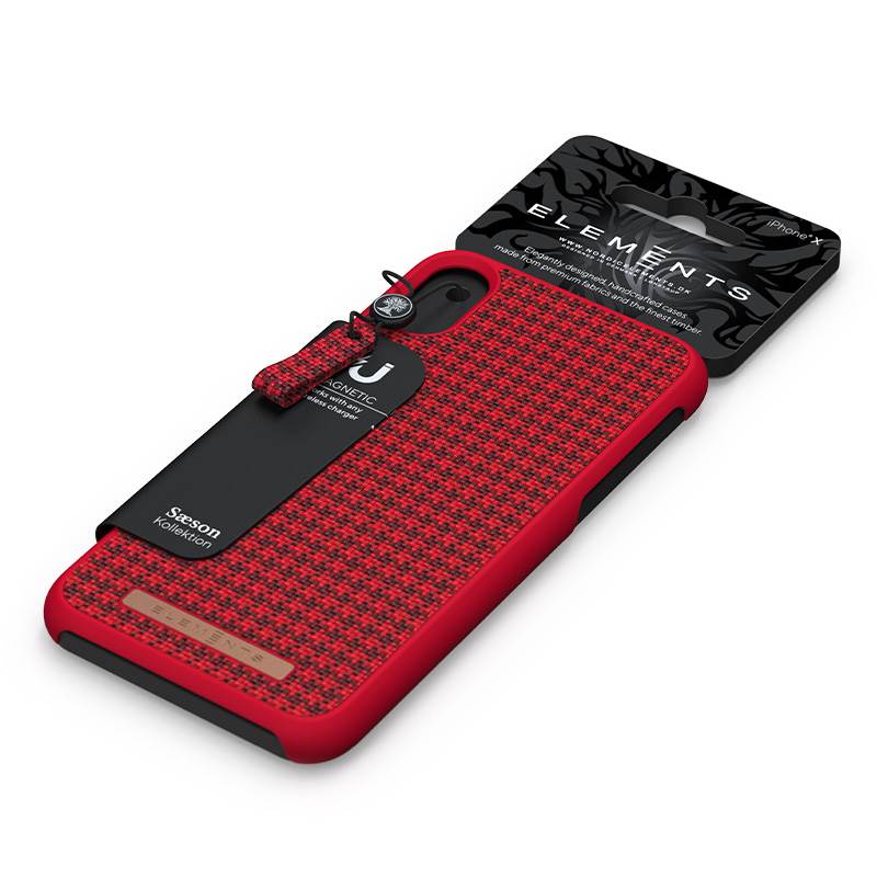 Nordic Elements Saeson Idun - Case for iPhone XR (Red)