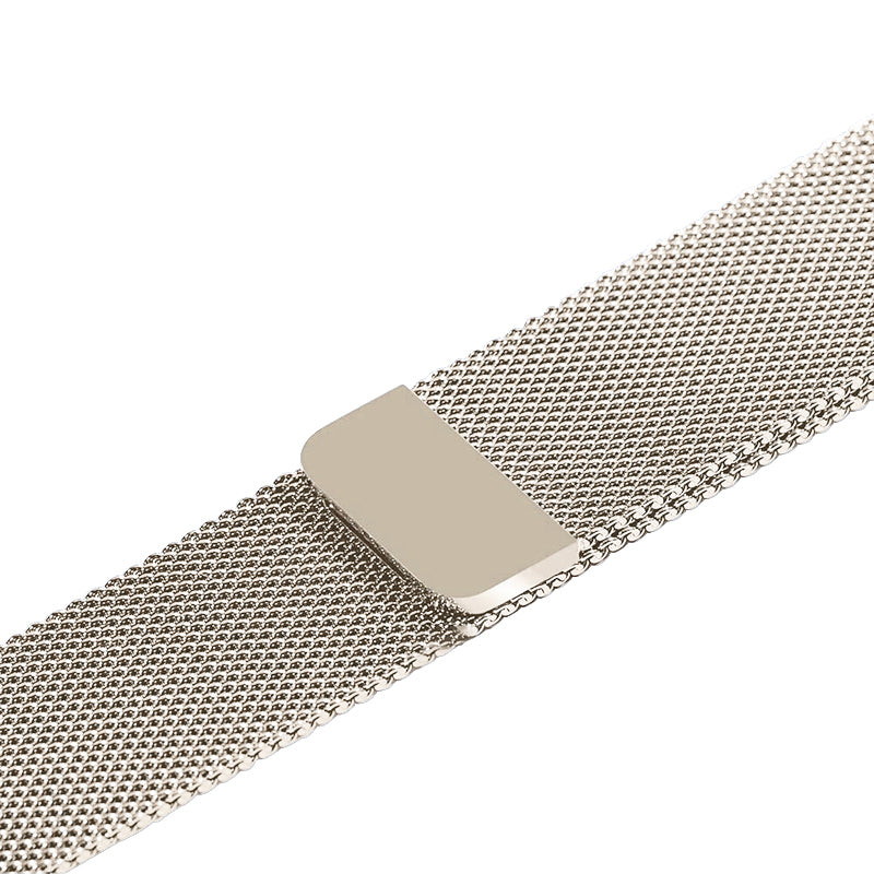 Crong Milano Steel - Roestvrijstalen band voor Apple Watch 42/44/45/49 mm (champagne).