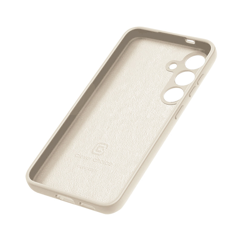 Crong Color Cover - Hoesje voor Samsung Galaxy S24 (Beige)