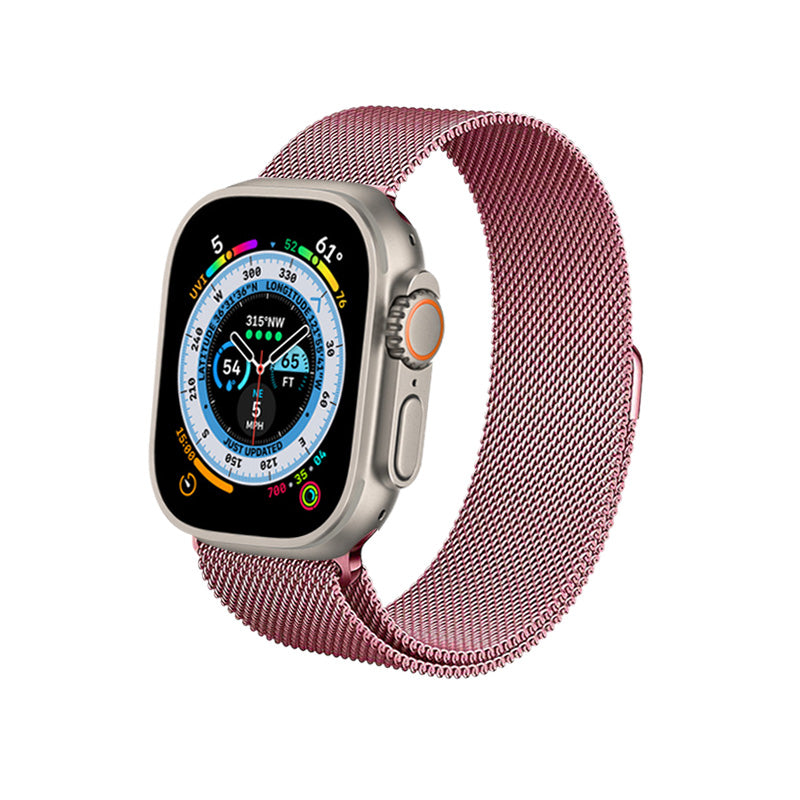 Crong Milano staal voor Apple Watch 38/40/41 mm (roségoud)