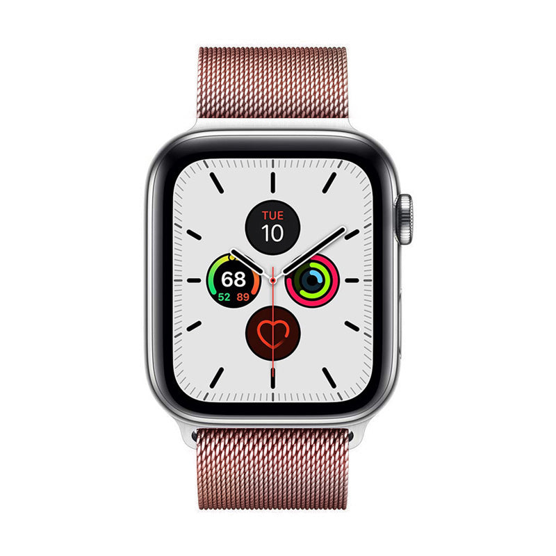 Crong Milano staal voor Apple Watch 38/40/41 mm (roségoud)