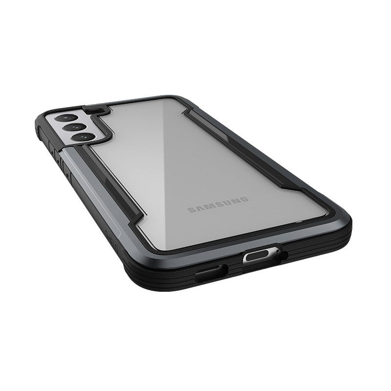 X-Doria Raptic Shield Pro - hoesje voor Samsung Galaxy S22+ 5G (antimicrobiële bescherming) (zwart)