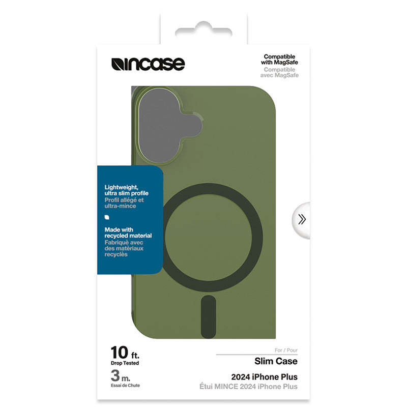 Incase Slim Case MagSafe - Case iPhone 16 Plus (Highland Green)